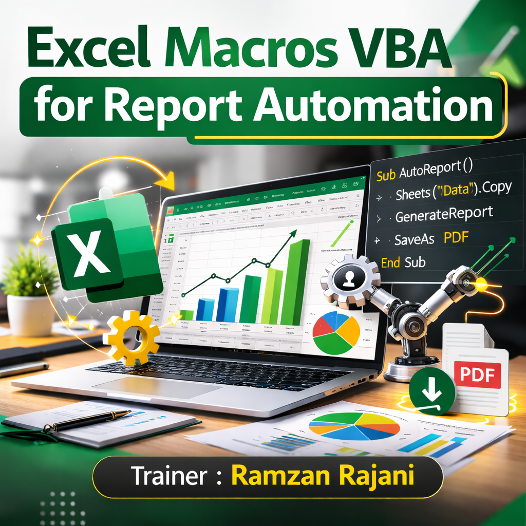 Excel Macros VBA Training Ramzan Rajani