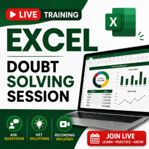 LIVE Excel Training + Doubt Solving Session